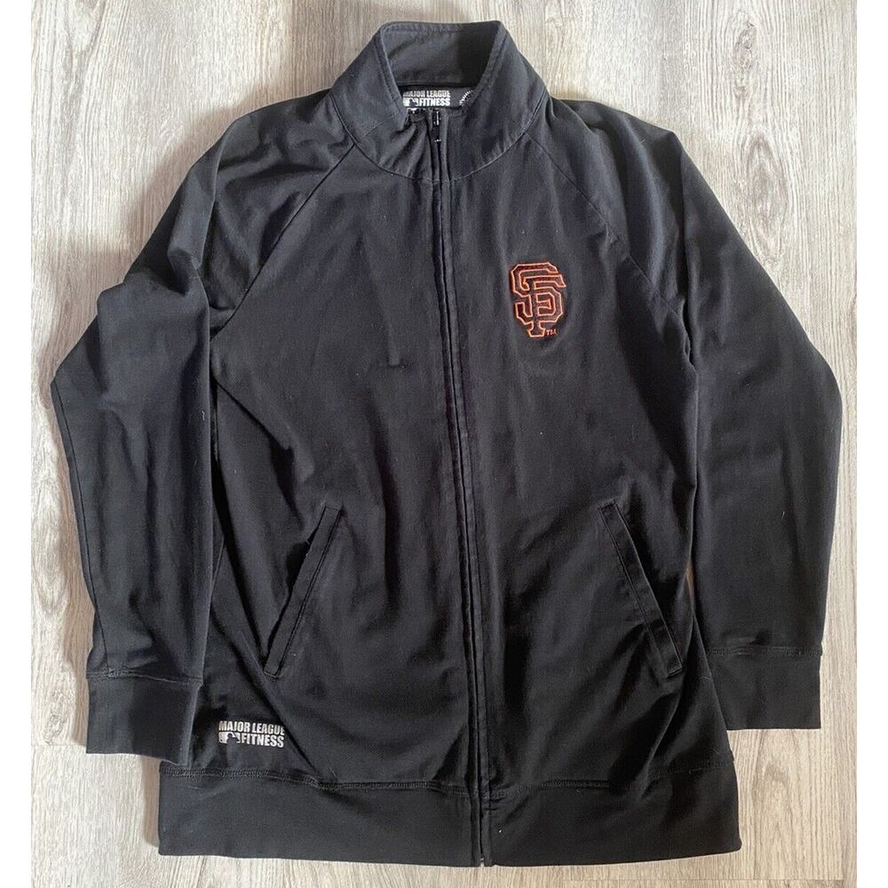 San Francisco Giants Womens Performance Lightweight Full Zip Jacket Size Small
